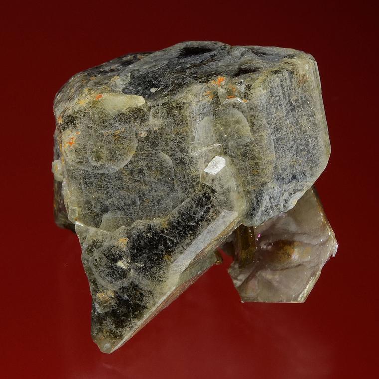 FLUORAPATITE with MUSCOVITE