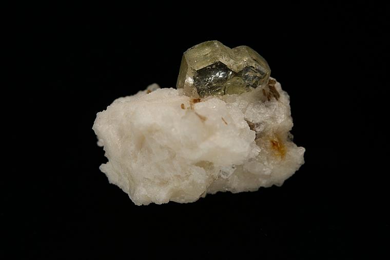 FLUORAPATITE on ALBITE