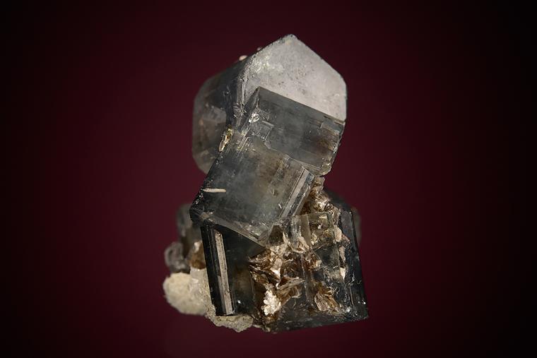 APATITE with MUSCOVITE