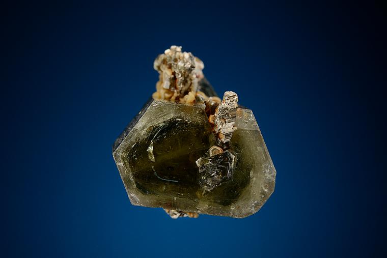 FLUORAPATITE with ARSENOPYRITE