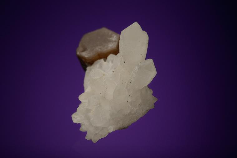 PYROMORPHITE on QUARTZ