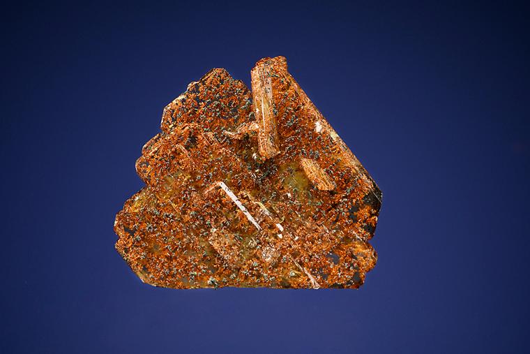 BARITE with COPPER Inclusions