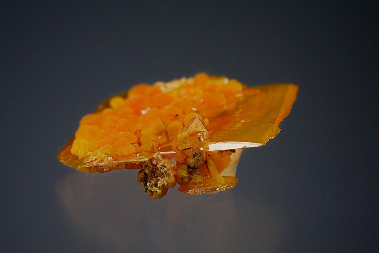 WULFENITE with MIMETITE