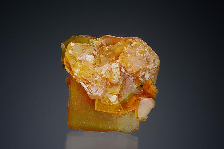 WULFENITE with MIMETITE