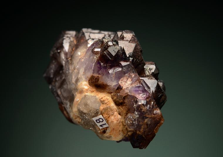 QUARTZ var. Smoky and Amethyst