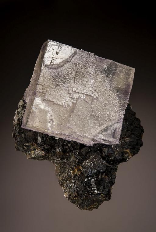 FLUORITE on SPHALERITE