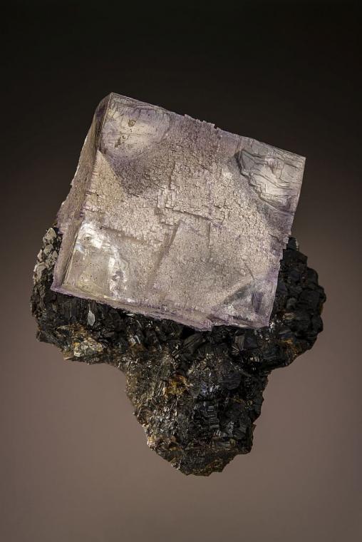 FLUORITE on SPHALERITE