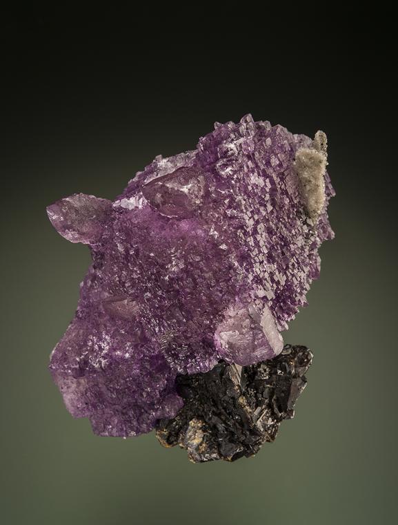 FLUORITE on SPHALERITE