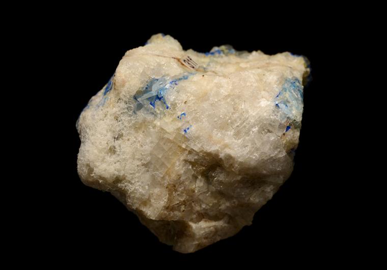 FLUORITE with LINARITE