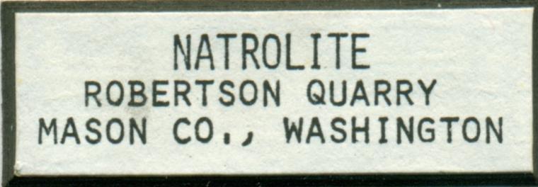 NATROLITE