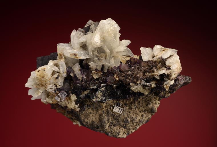 BARITE on FLUORITE