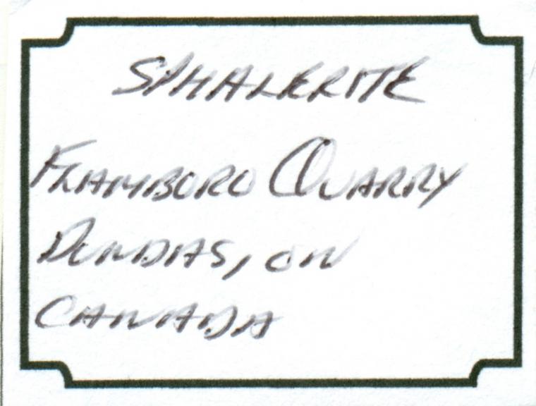 SPHALERITE