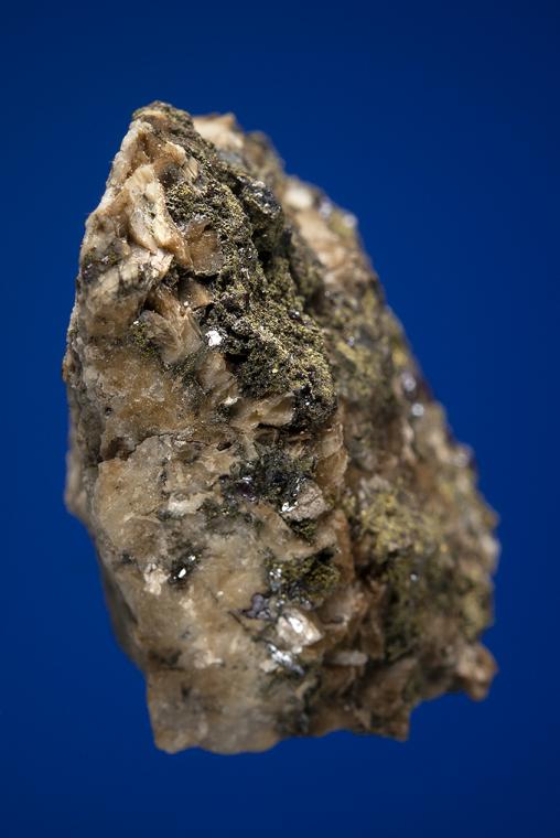 PYRARGYRITE on CHALCOPYRITE and SIDERITE