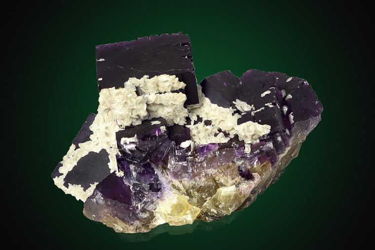 FLUORITE with BARITE