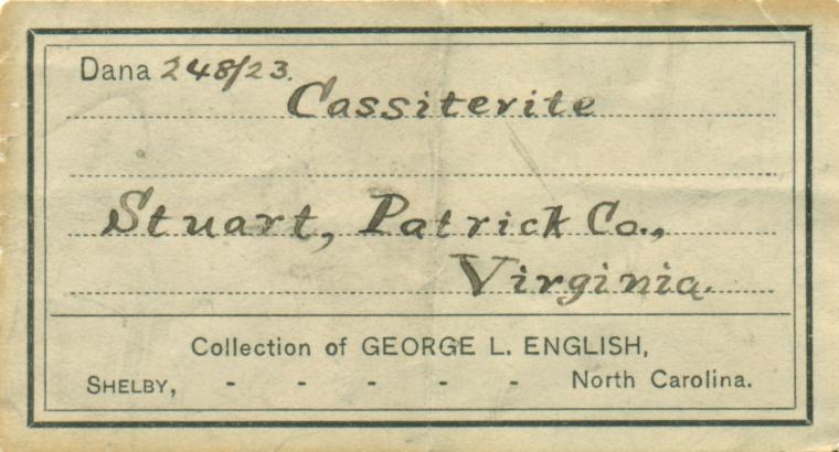 CASSITERITE