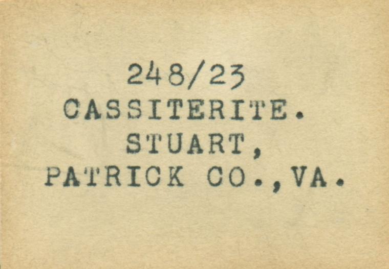CASSITERITE