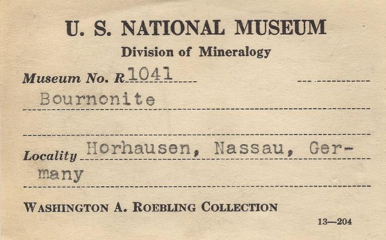 BOURNONITE (repaired)