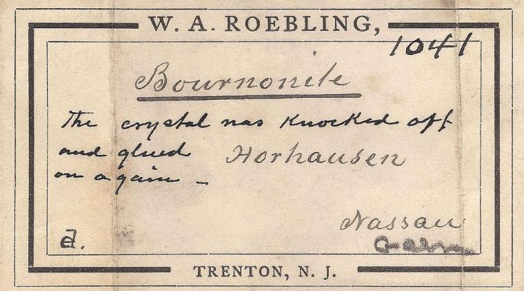 BOURNONITE (repaired)