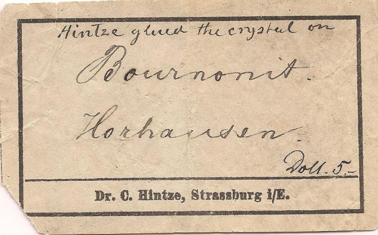 BOURNONITE (repaired)