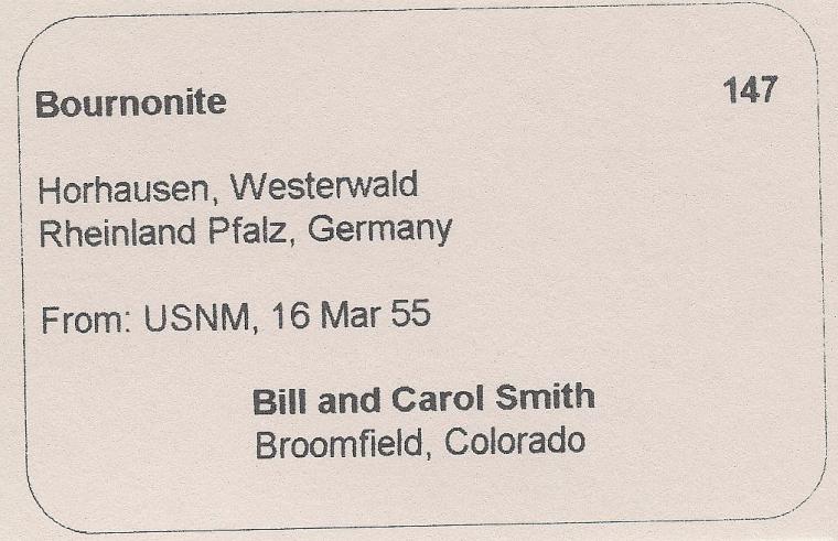 BOURNONITE (repaired)