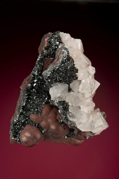 HEMATITE with QUARTZ