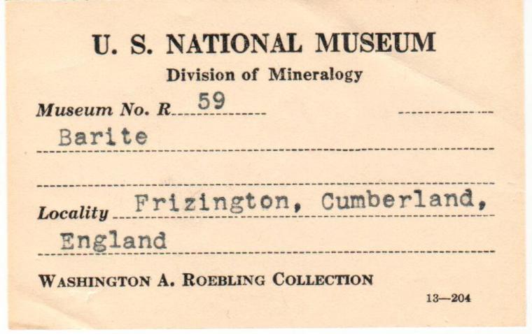 BARITE with DOLOMITE