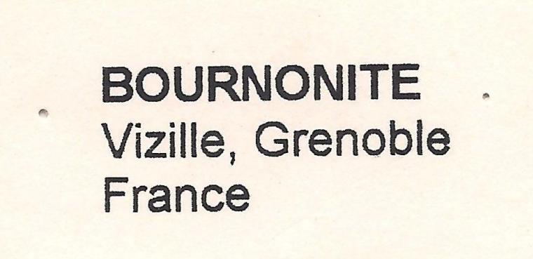 BOURNONITE