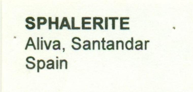 SPHALERITE