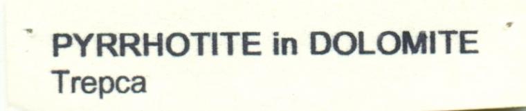 PYRRHOTITE