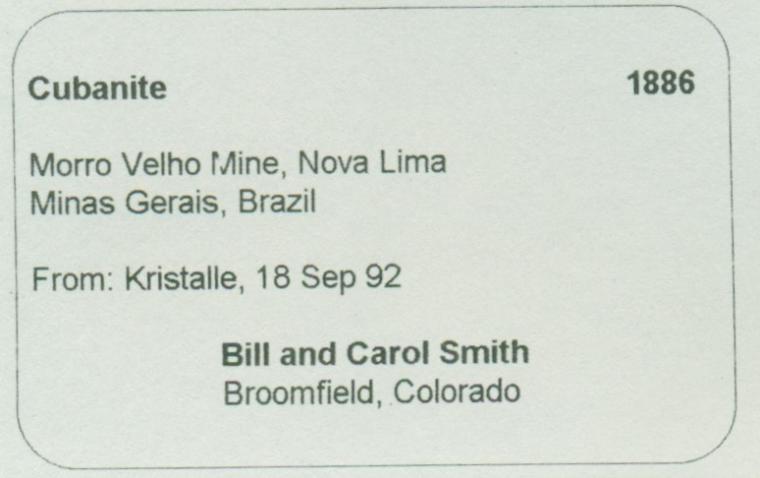 CUBANITE with PYRRHOTITE on DOLOMITE