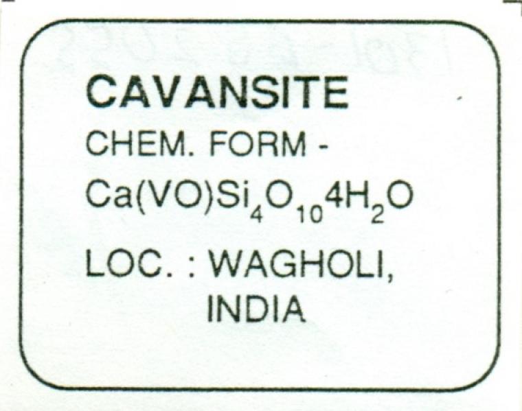 CAVANSITE