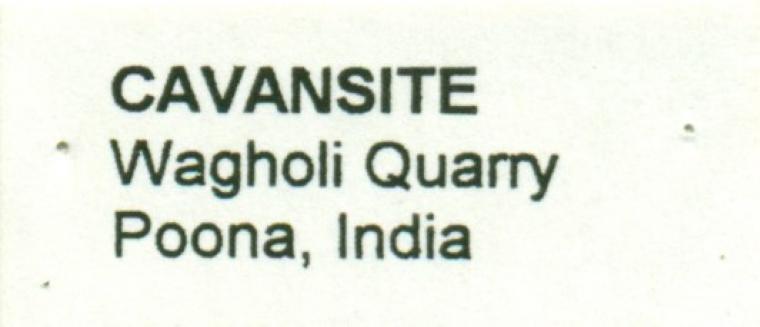 CAVANSITE