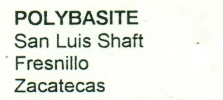 POLYBASITE