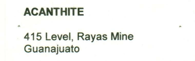 ACANTHITE