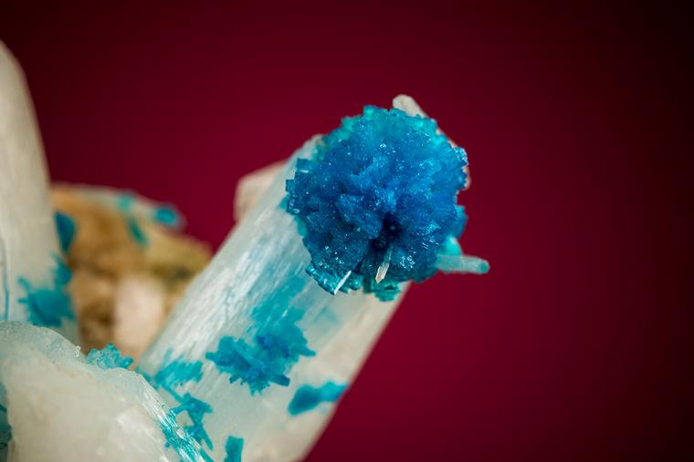 CAVANSITE on STILBITE