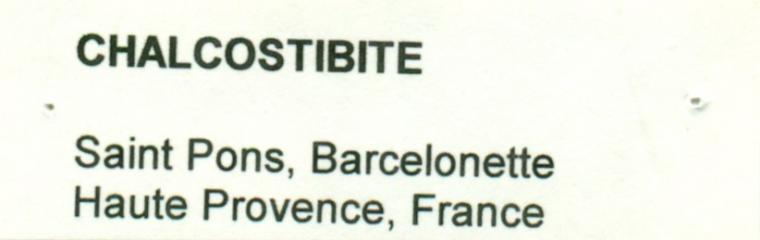 CHALCOSTIBITE