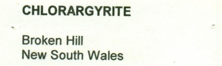 CHLORARGYRITE