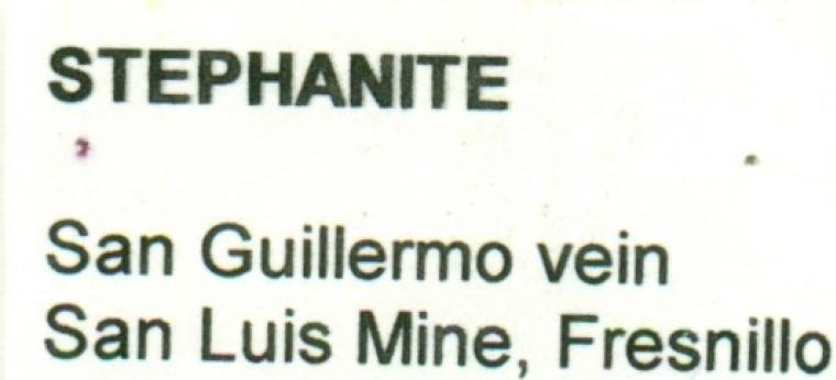 STEPHANITE