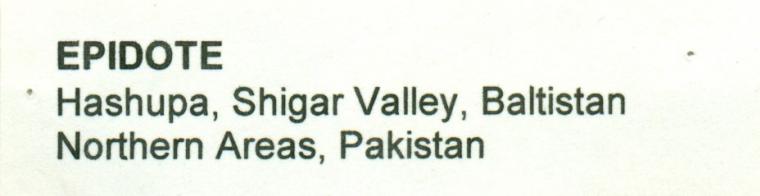 EPIDOTE