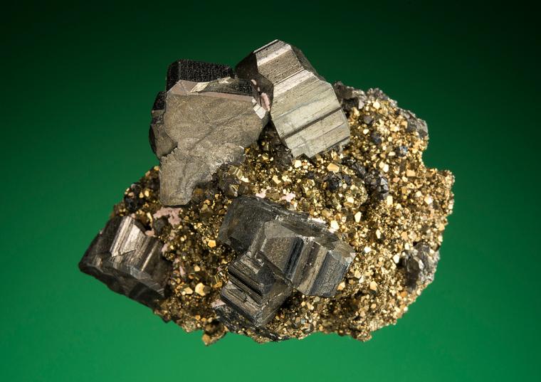 BOURNONITE on PYRITE