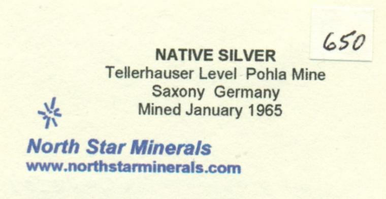 SILVER in ARSENIC
