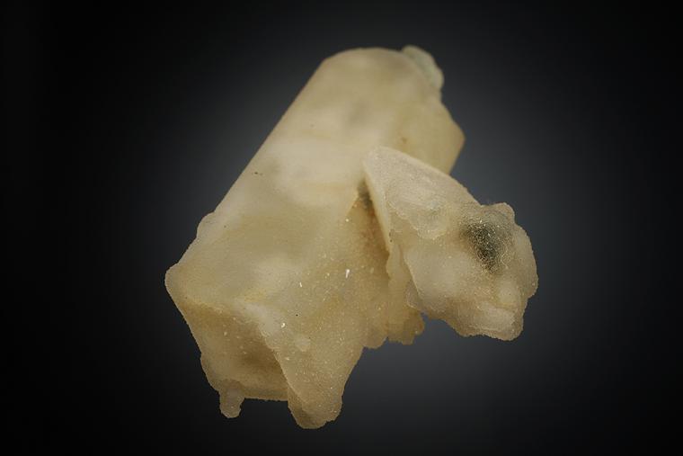 QUARTZ coating CALCITE