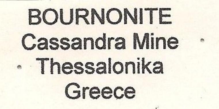 BOURNONITE