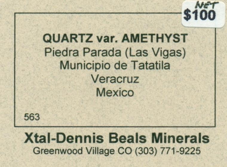 QUARTZ var. Amethyst (repaired)