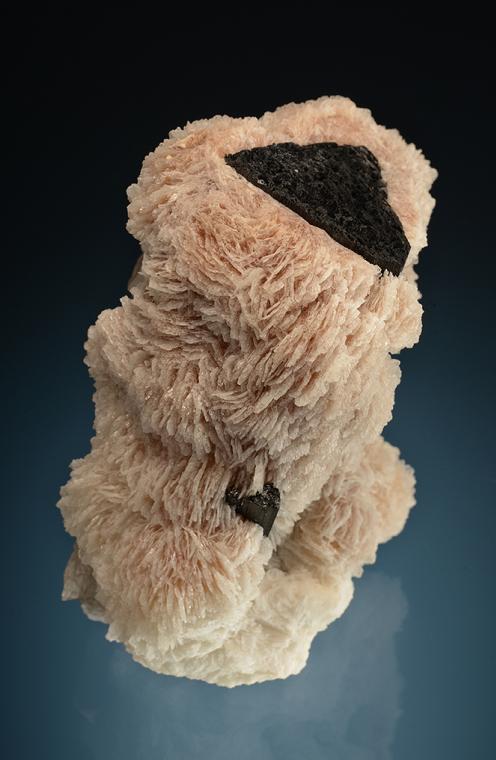 SCHORL with FLUORITE and ALBITE var. Cleavelandite