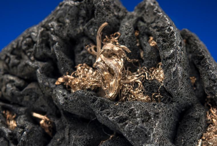 ACANTHITE with SILVER
