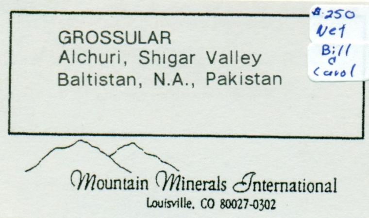 GROSSULAR