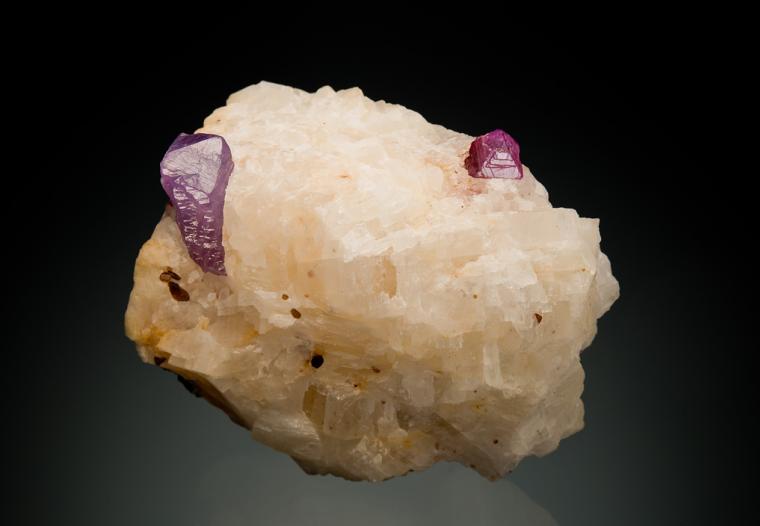 CORUNDUM var. Sapphire with SPINEL