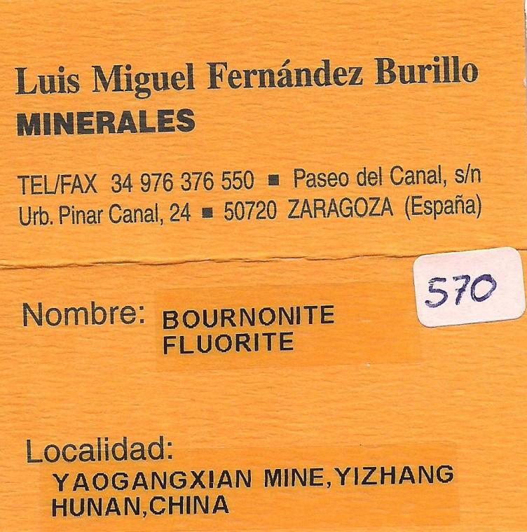 BOURNONITE (repaired)