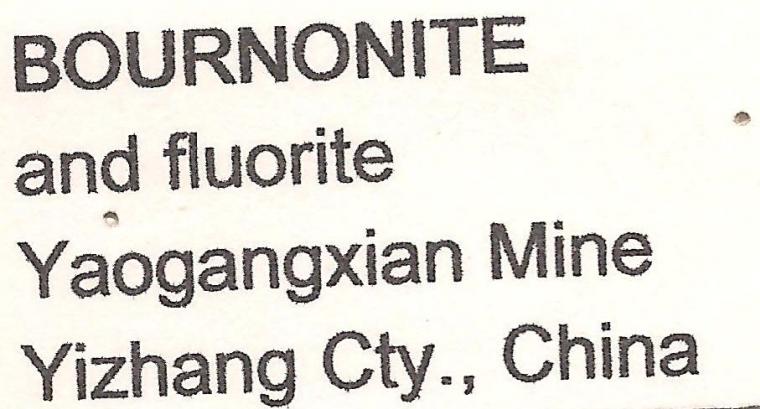 BOURNONITE (repaired)